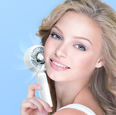 Mini Handheld Mute Fan Semiconductor Refrigeration Cooling Portable Air Conditioner Battery USB Rechargeable Fan Outdoor - The Summer Stop