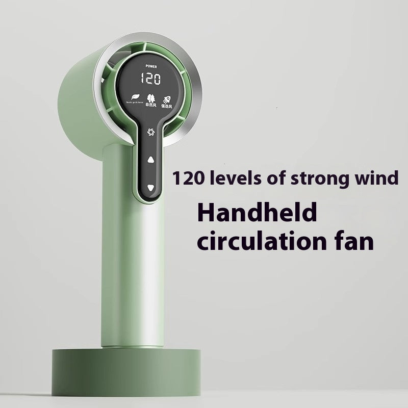 Touch-Control Portable Bladeless Handheld Fan – 4000mAh Power
