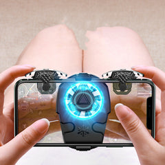 Multi-Function Mobile Phone Cooling Fan & Gamepad Holder – Compatible with iPhone and Android