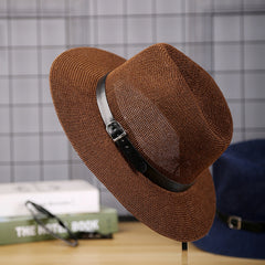 Middle-Aged And Elderly Men'S Straw Hats, Sun-Shading And Sun-Proof Straw Hats For The Elderly In Autumn, Sun Hats For Fathers In Autumn - The Summer Stop