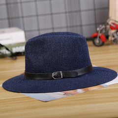 Middle-Aged And Elderly Men'S Straw Hats, Sun-Shading And Sun-Proof Straw Hats For The Elderly In Autumn, Sun Hats For Fathers In Autumn - The Summer Stop