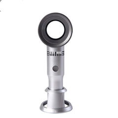 USB Mobile Phone Holder Hand-held Leafless Fan - The Summer Stop