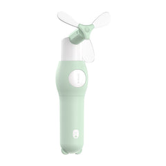 Mini Cartoon Two-in-one Portable Folding Fan 2000mAh Power Supply USB Portable Fan - The Summer Stop