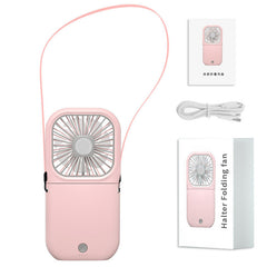 Hands-Free Neck Fan with Dual Heads | USB Rechargeable & Foldable
