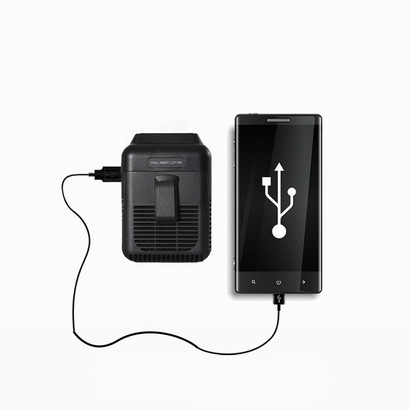 Usb Charging Waist Fan Hanging Neck Fan Outdoor Mini - The Summer Stop