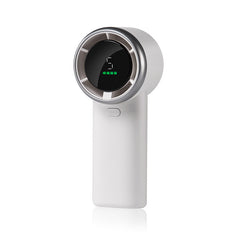 Handheld High-speed Turbine Fan Outdoor Cooling Portable Violent Wind USB Battery Digital Display Desktop - The Summer Stop