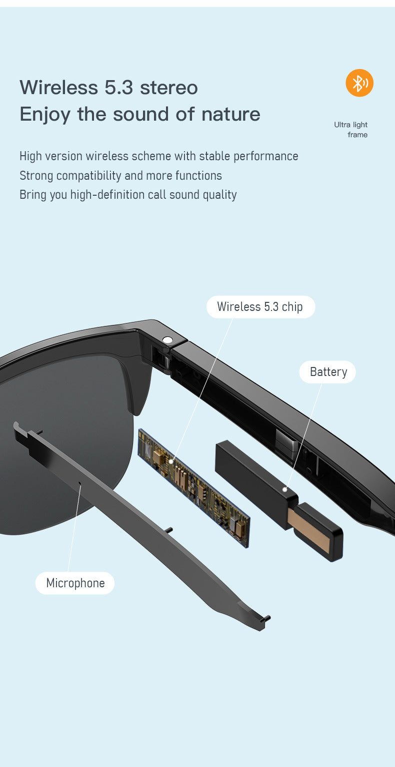 Intelligent Bluetooth SunGlasses - The Summer Stop