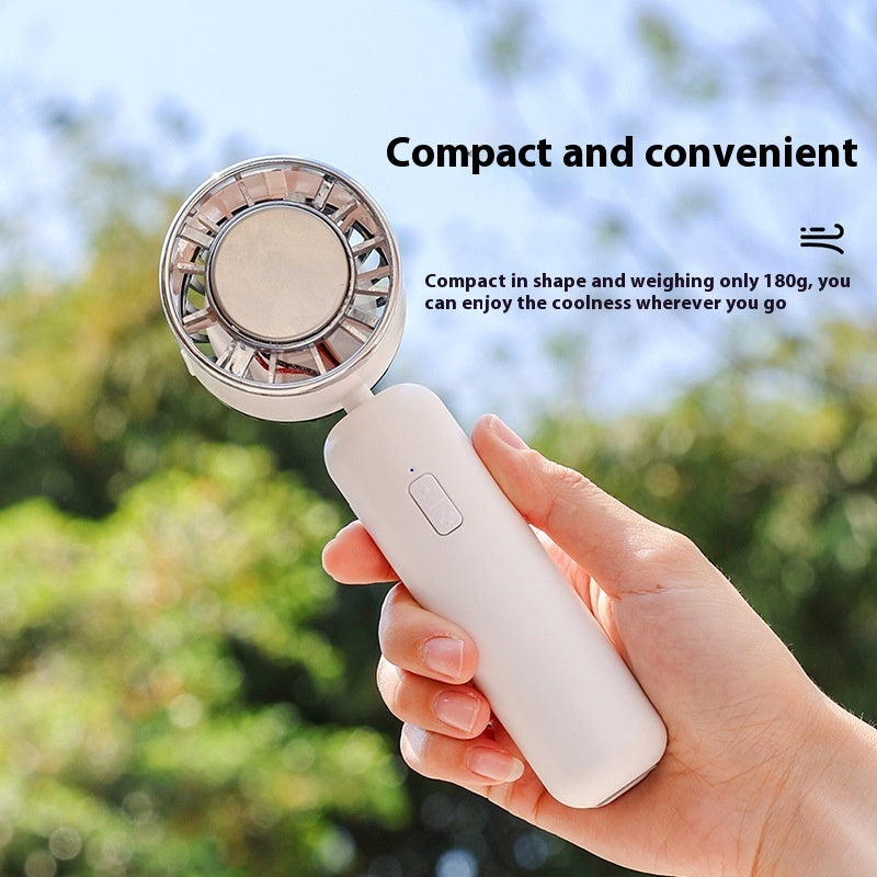 USB Charging Ice Compress Brushless Fan Cold Compress Handheld Fan - The Summer Stop