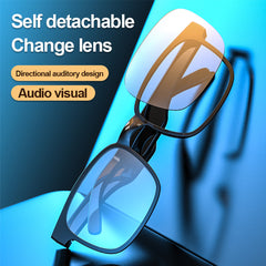 Bluetooth 5.0 Smart Sunglasses – Wireless Audio, Hands-Free Calls & Waterproof Design