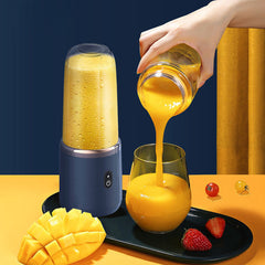Portable Rechargeable Juicer Cup – 400ml USB Blender Bottle