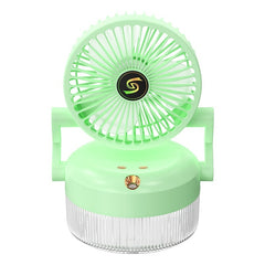 Cooling Desktop Fan USB Charging Humidifying Ice Mist Fan - The Summer Stop