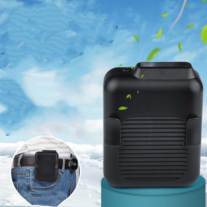 Usb Charging Waist Fan Hanging Neck Fan Outdoor Mini - The Summer Stop