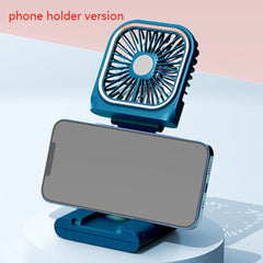 Hands-Free Neck Fan with Dual Heads | USB Rechargeable & Foldable
