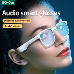 Bluetooth 5.0 Smart Sunglasses – Wireless Audio, Hands-Free Calls & Waterproof Design