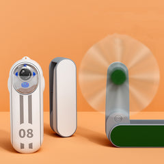 New Handheld Folding Usb Fan Charging And Portable - The Summer Stop