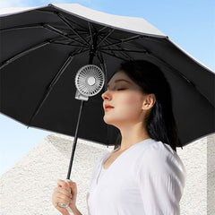 Folding Hanging Umbrella Fan Usb Handheld Portable - The Summer Stop