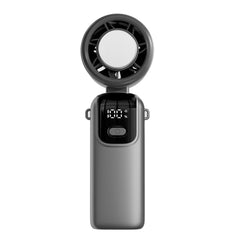 Violent High-Speed USB Fan – Handheld, Neck-Wearable, ICE Cool with Digital Display