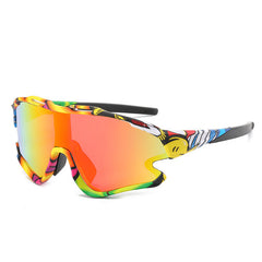 Sports Colorful Fashion Men's Sunglasses Outdoor Riding Glasses - The Summer Stop