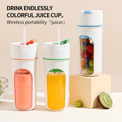 Portable USB Juicer Blender – Wireless Fruit Mixer & Ice Crusher