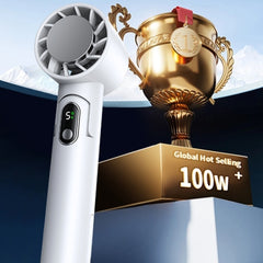 Foldable Handheld Fan with Refrigeration – 5-Speed Cooling On the Go