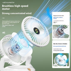 Cooling Desktop Fan USB Charging Humidifying Ice Mist Fan - The Summer Stop