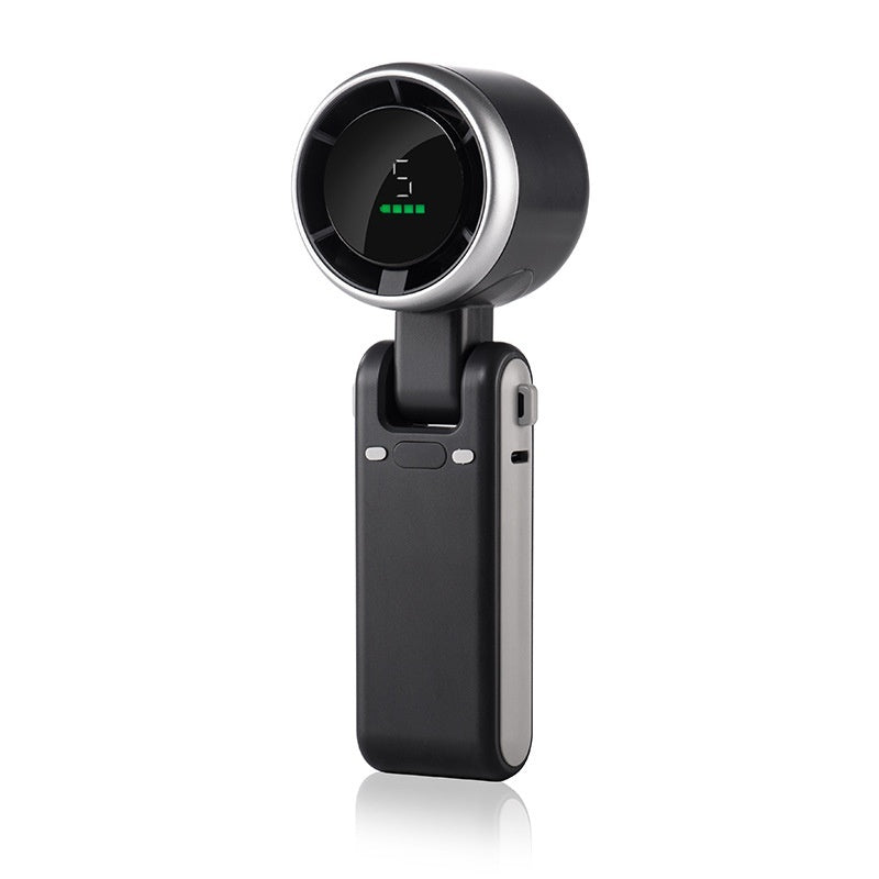 Desktop Folding Fan – Portable, Quiet & Rechargeable for Outdoor Use