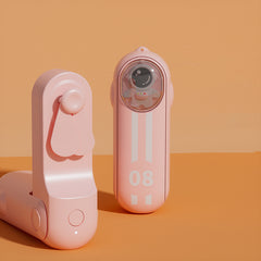 New Handheld Folding Usb Fan Charging And Portable - The Summer Stop