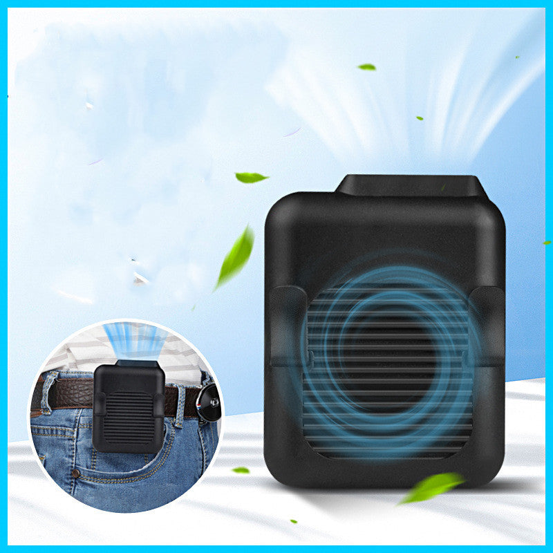 Usb Charging Waist Fan Hanging Neck Fan Outdoor Mini - The Summer Stop