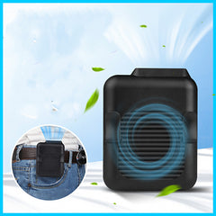 Usb Charging Waist Fan Hanging Neck Fan Outdoor Mini - The Summer Stop