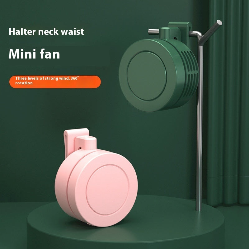 Usb Portable Mini Small Halter Portable Electric Fan - The Summer Stop