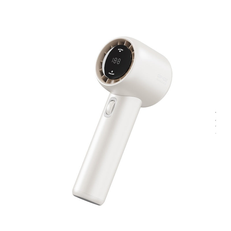 High-Speed Mini Turbo Handheld Fan – Rechargeable & Portable